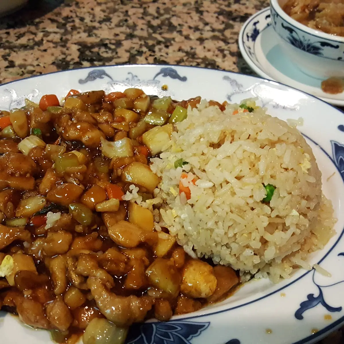 Garlic Chicken Lunch