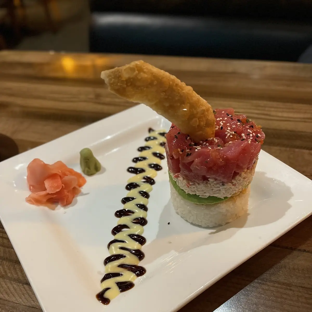 Ahi Poke Stack