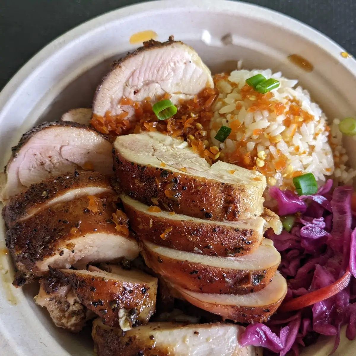 Chicken Thigh Rice Bowl