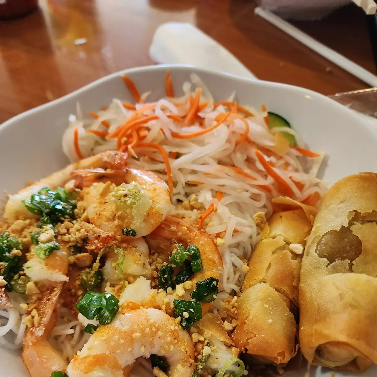Vermicelli w Shrimps