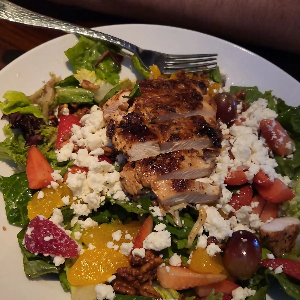 Grilled Chicken & Strawberry Salad