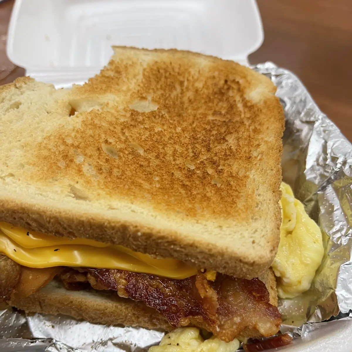 Bacon Egg Cheese Toaster