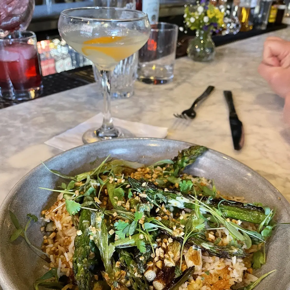 Asparagus Fried Rice