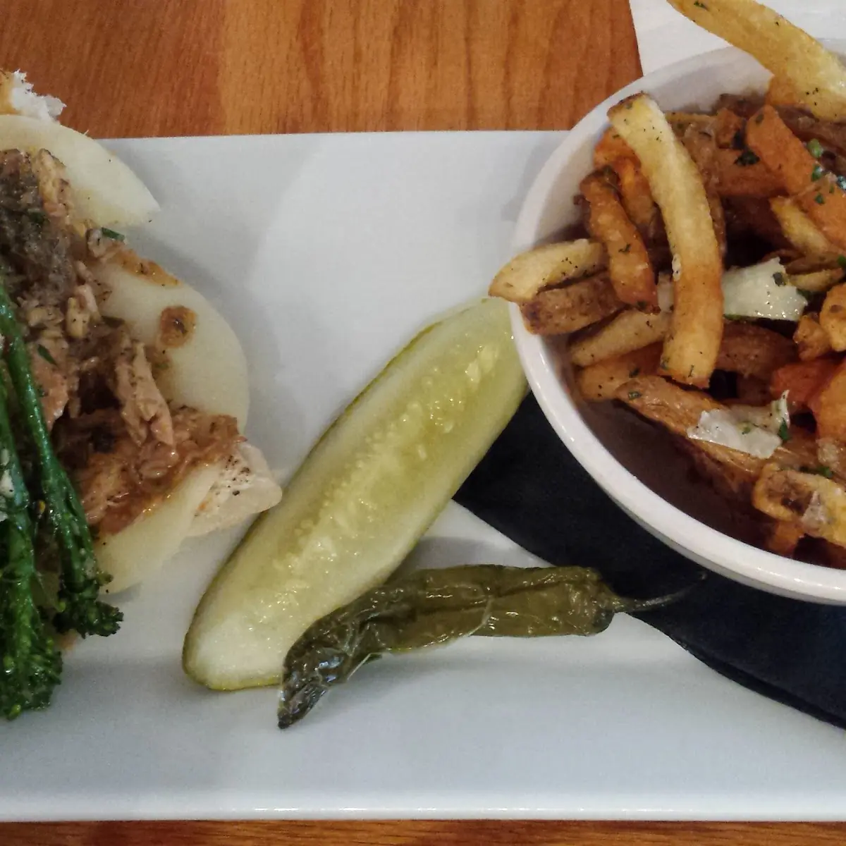Roasted Pork with Sharp Provolone and Broccoli Rabe