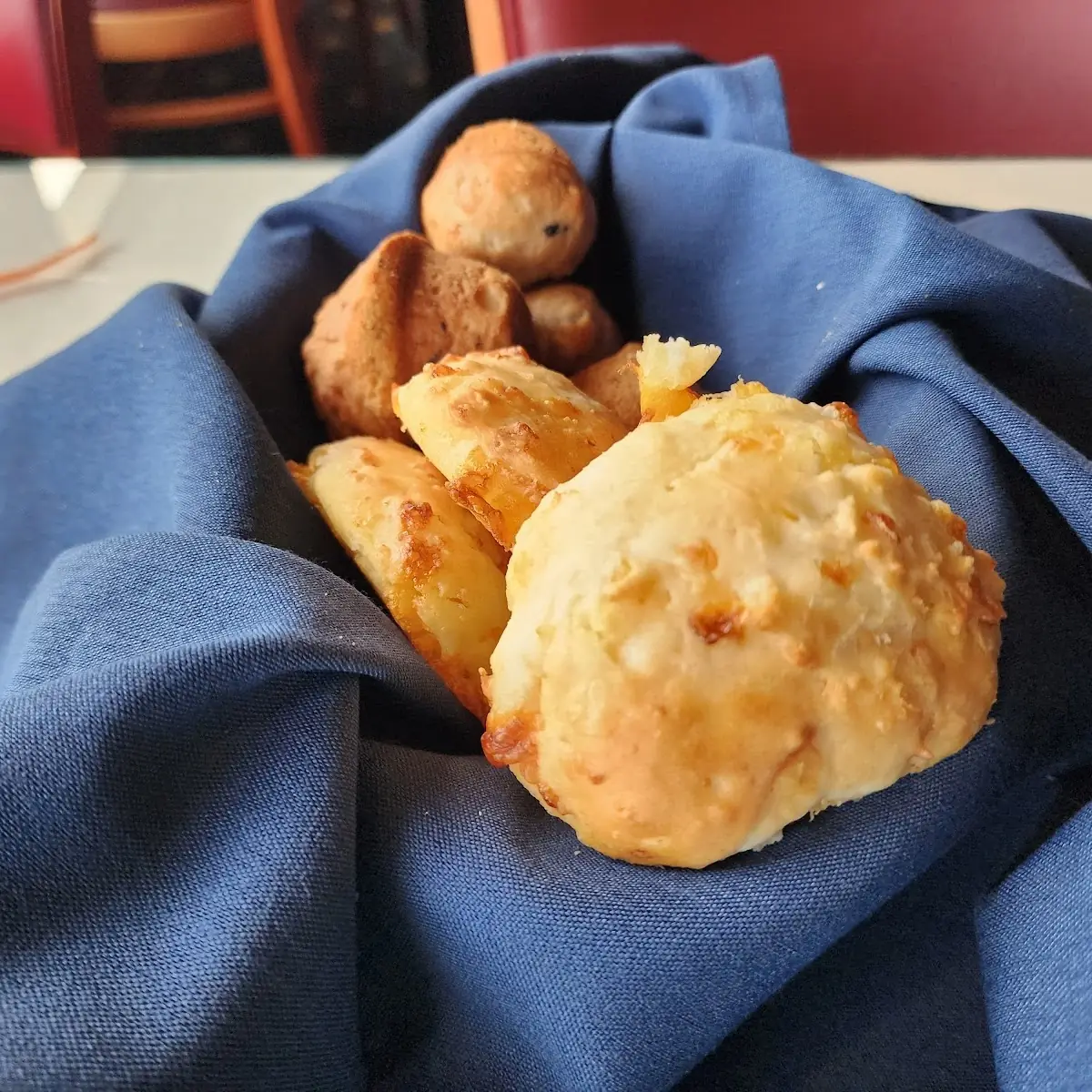 Cheese Biscuits and Asiago Cheese Bread