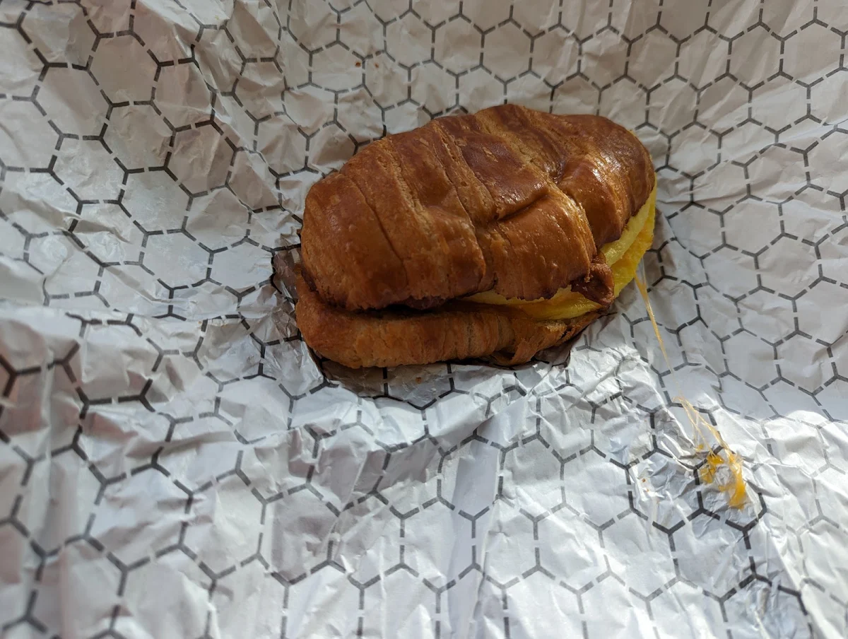 Bacon Egg Cheese Croissant