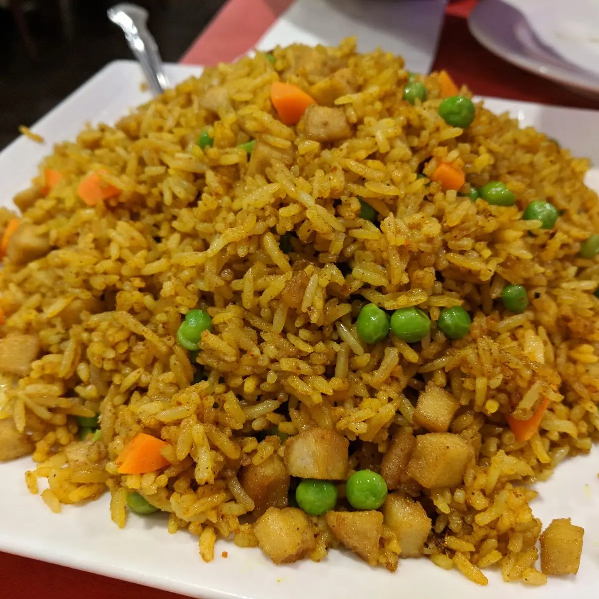 Curry Chicken Fried Rice