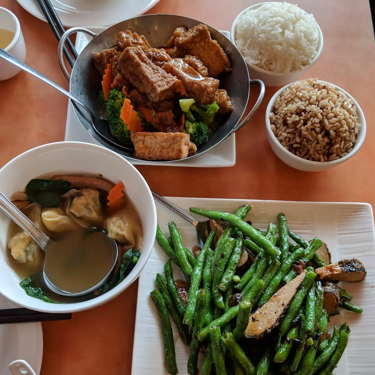 String Bean and Veggie Chicken with Black Bean Sauce