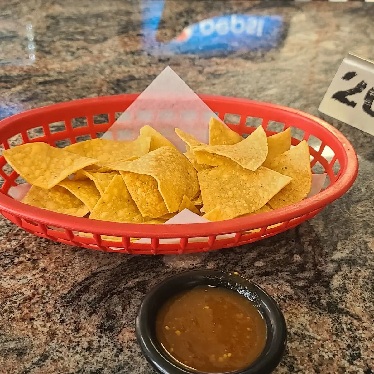 Complimentary Chips and Salsa