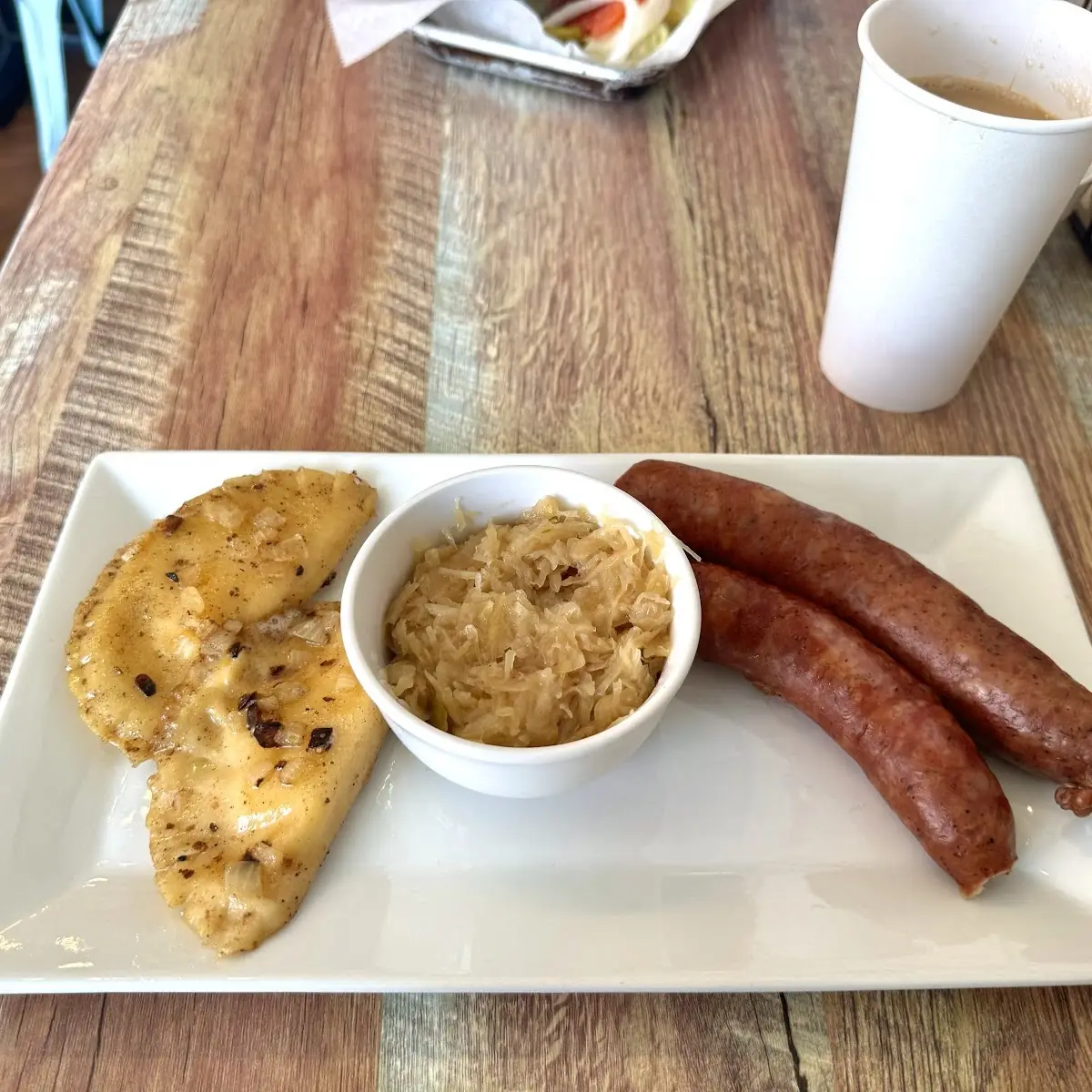 Smoked Sausage Platter