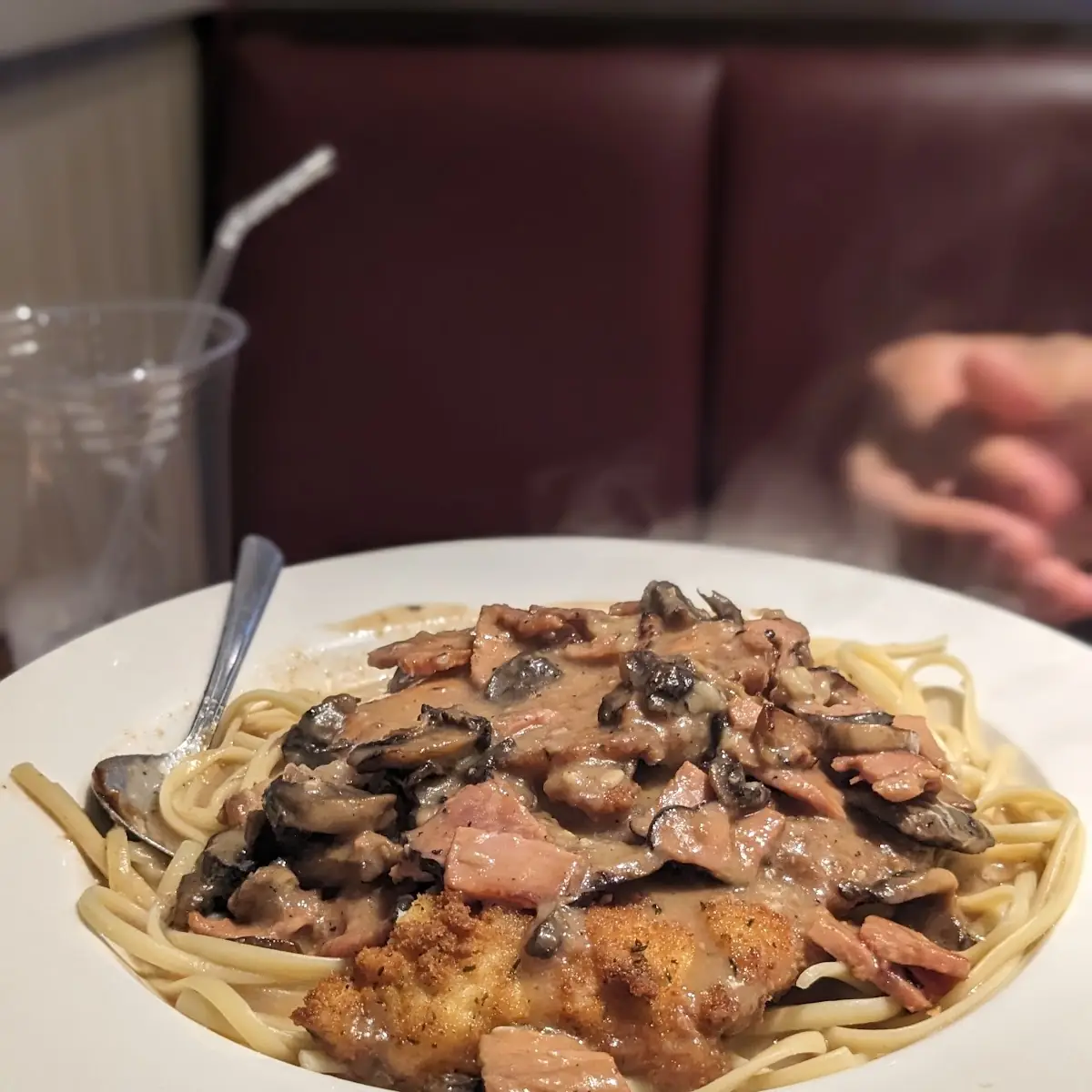 Veal Marsala or Picatta with Pasta