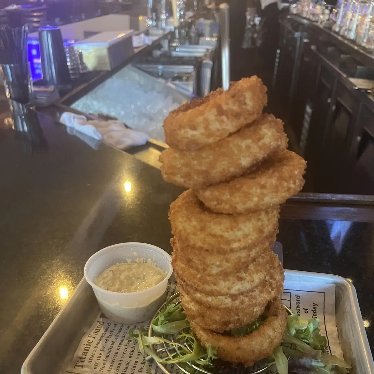 Jameson Battered Onion Rings
