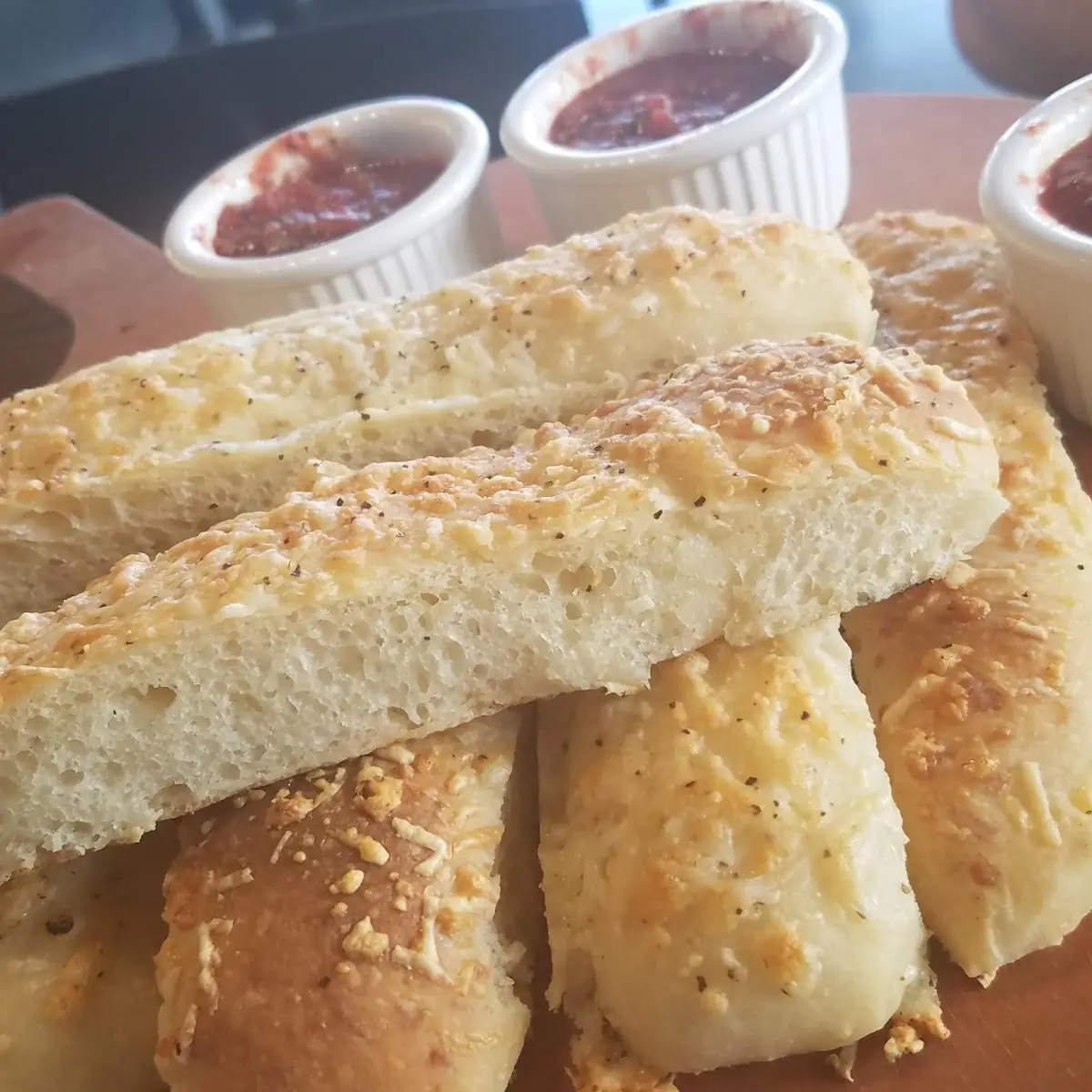 Bread Sticks with Cheese