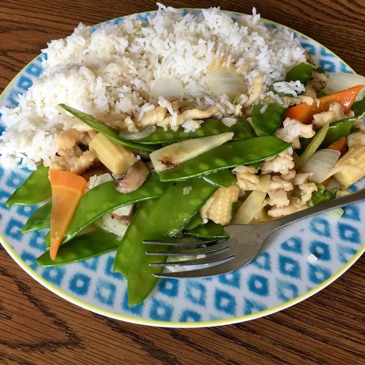Chicken with Snow Peas