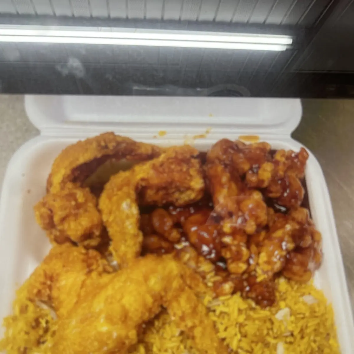 Orange Chicken Combination Plates