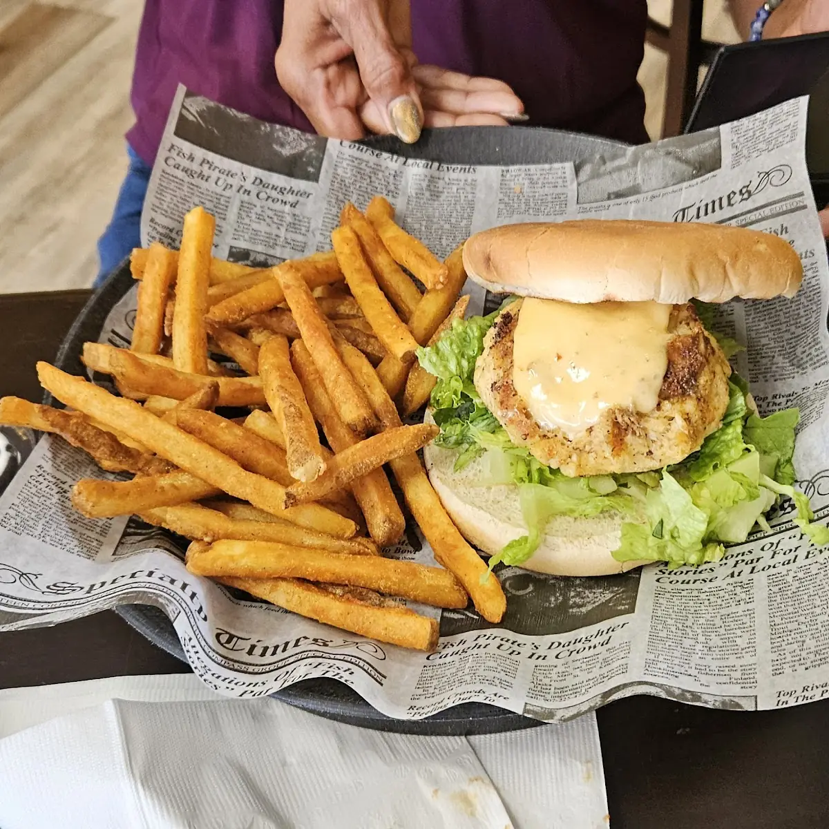Crab Cake Sandwich