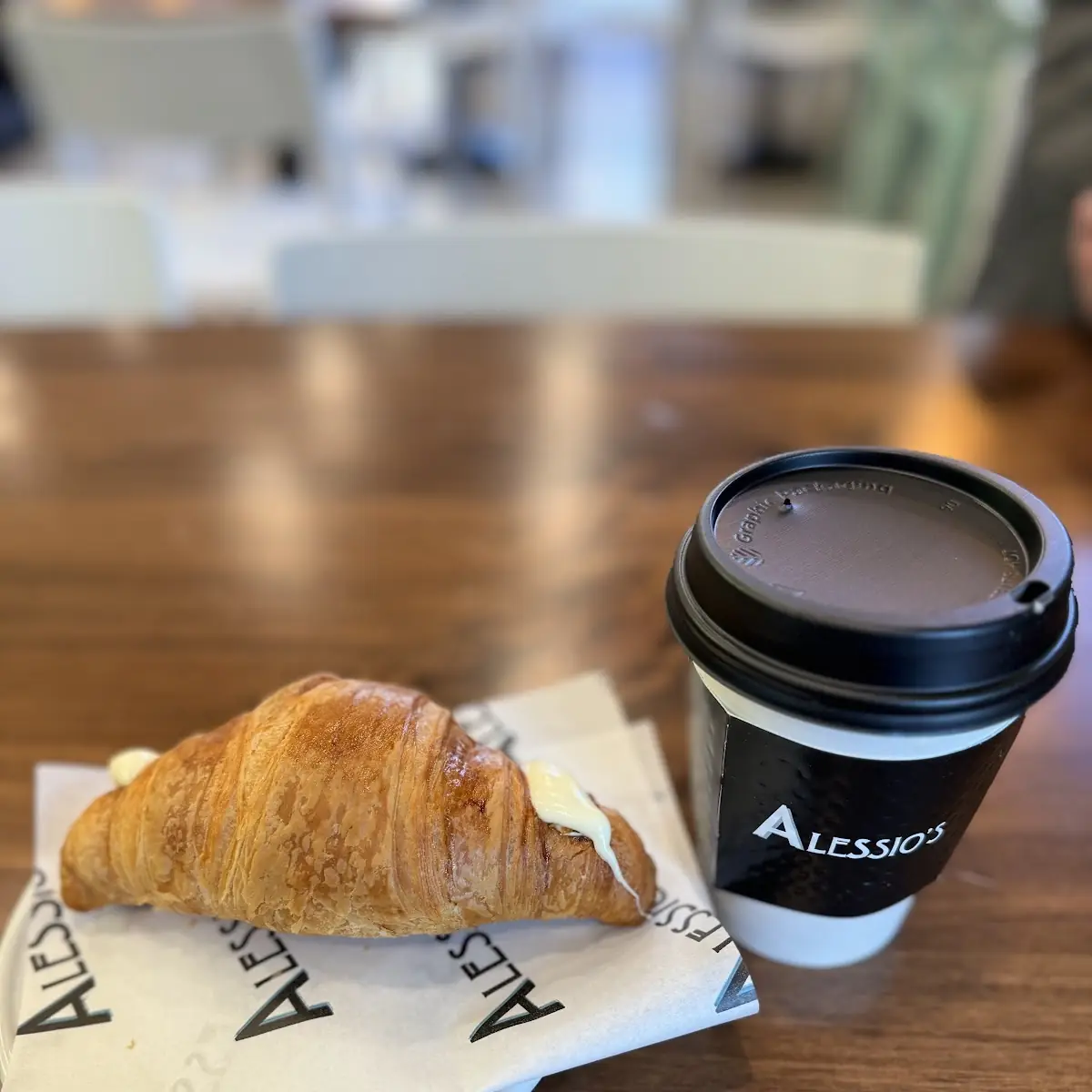 White Chocolate Croissant