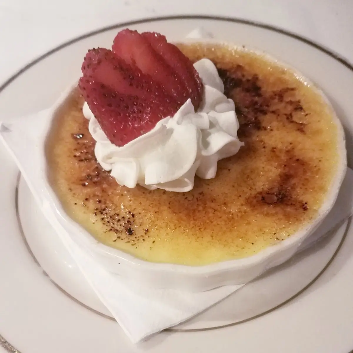 Vanilla Bean Crème Brulee
