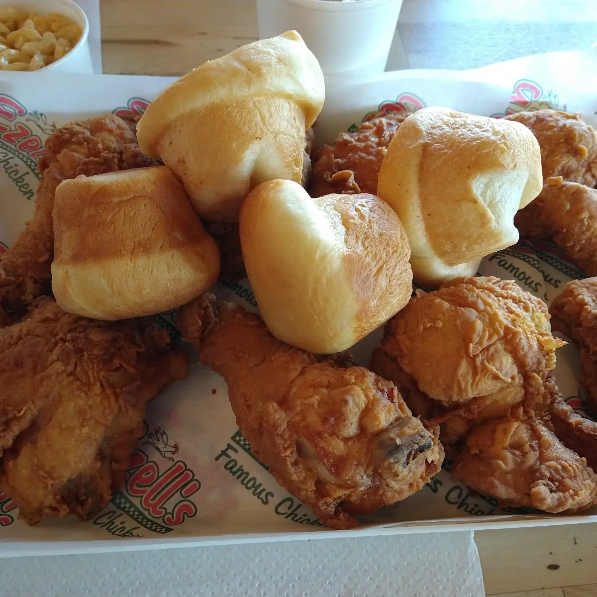 Fried Chicken and Biscuits