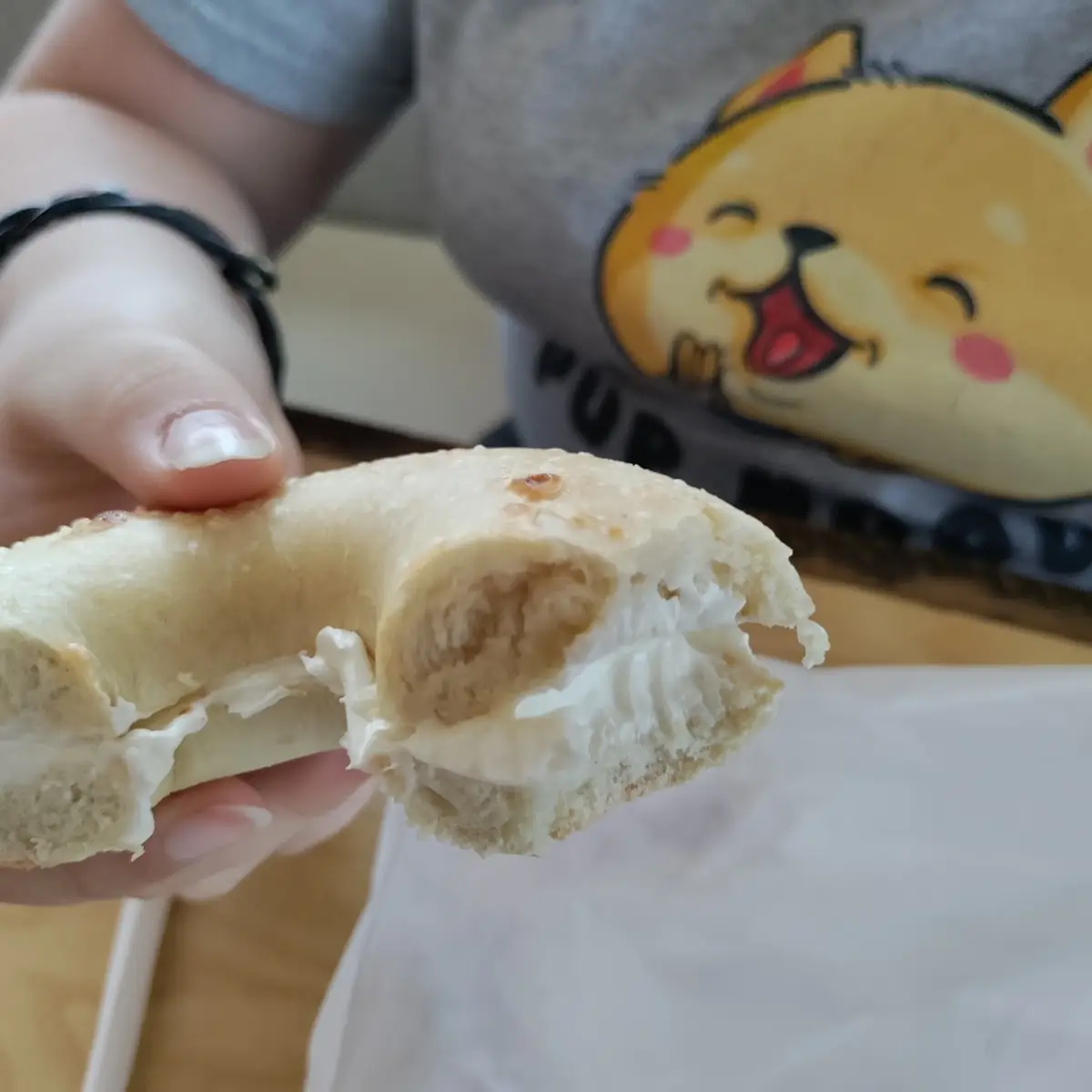 Plain Bagel with Cream Cheese