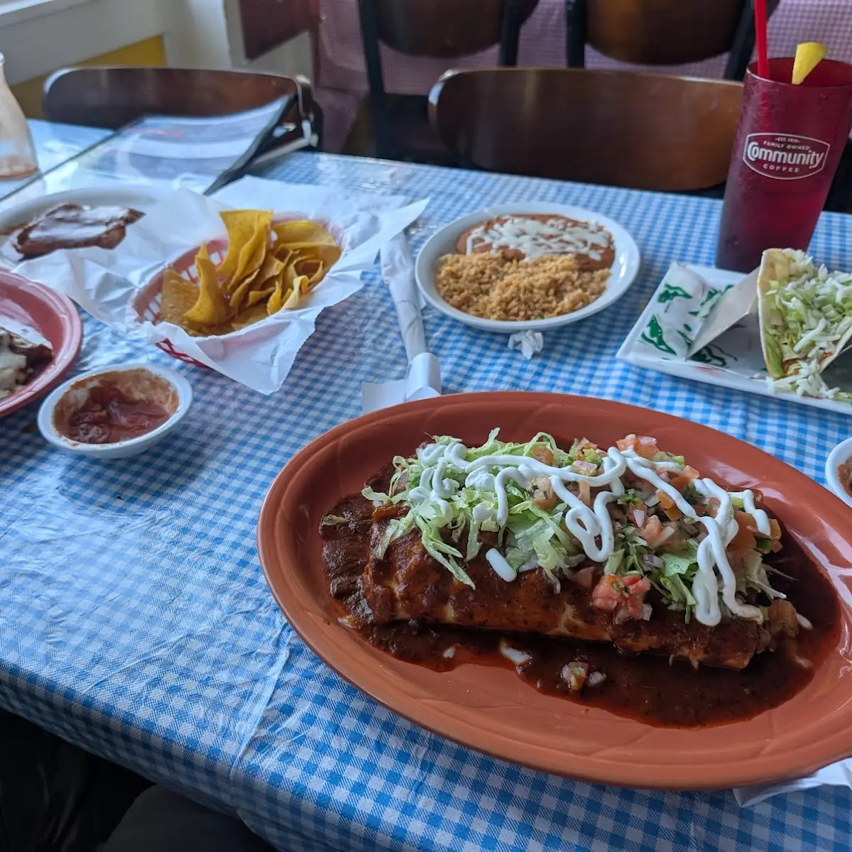 2 Beef Burritos