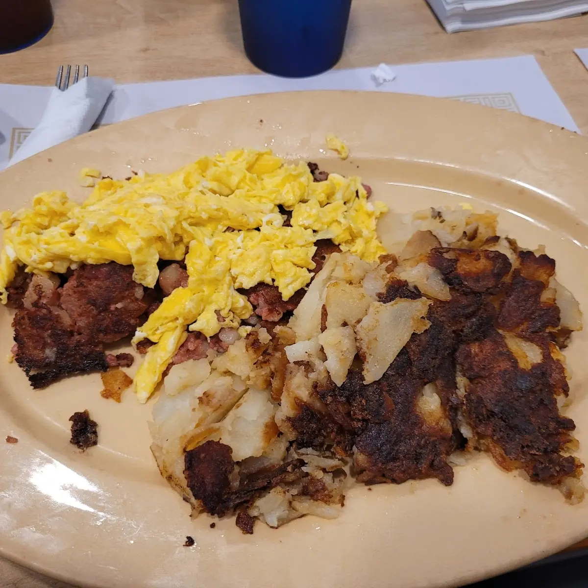 Corned Beef Hash with Eggs and Potatoes