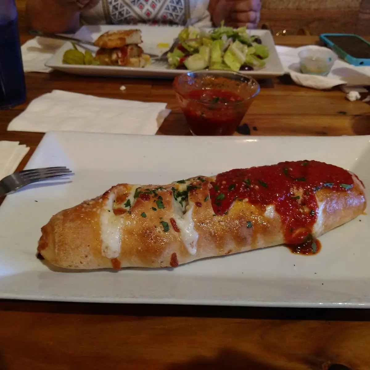 Spicy Italian Stromboli