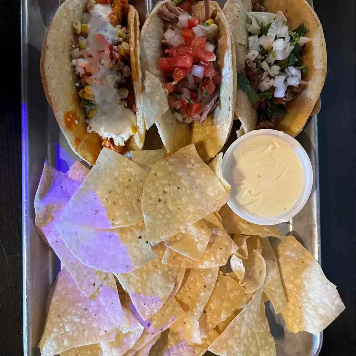 Chicken Taco with Cheese