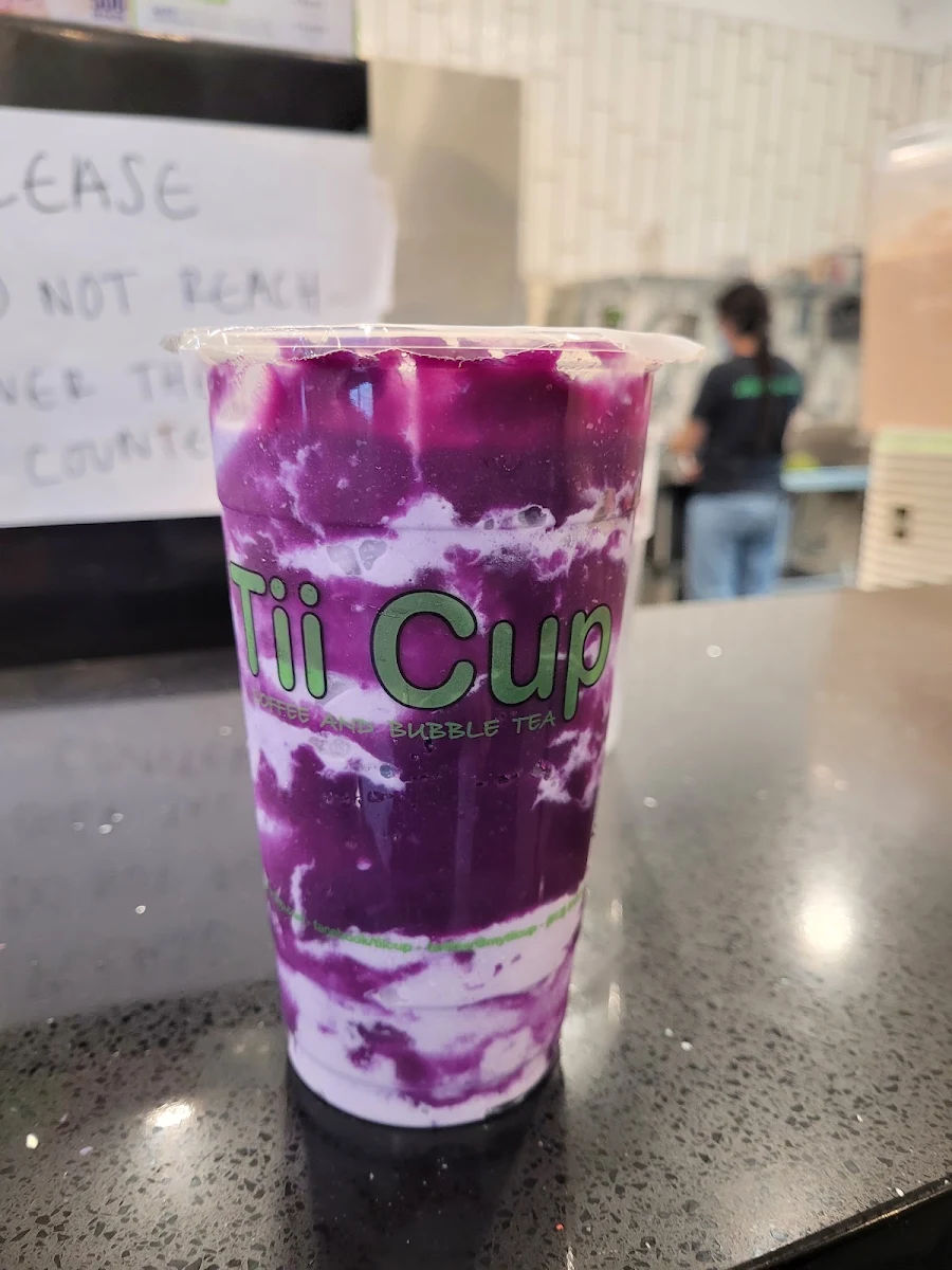 Ube Taro Coconut Twister