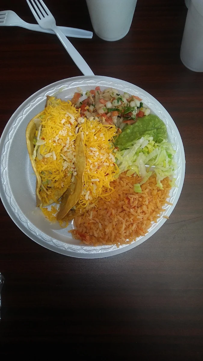 Beef Tacos Plate 4
