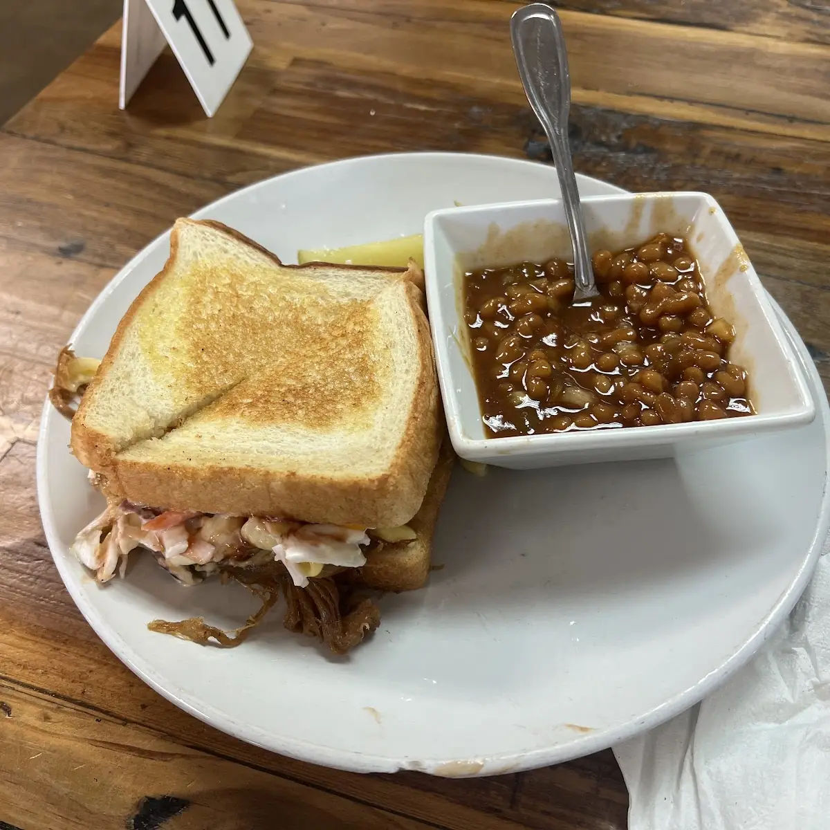 BBQ Sandwich Plate