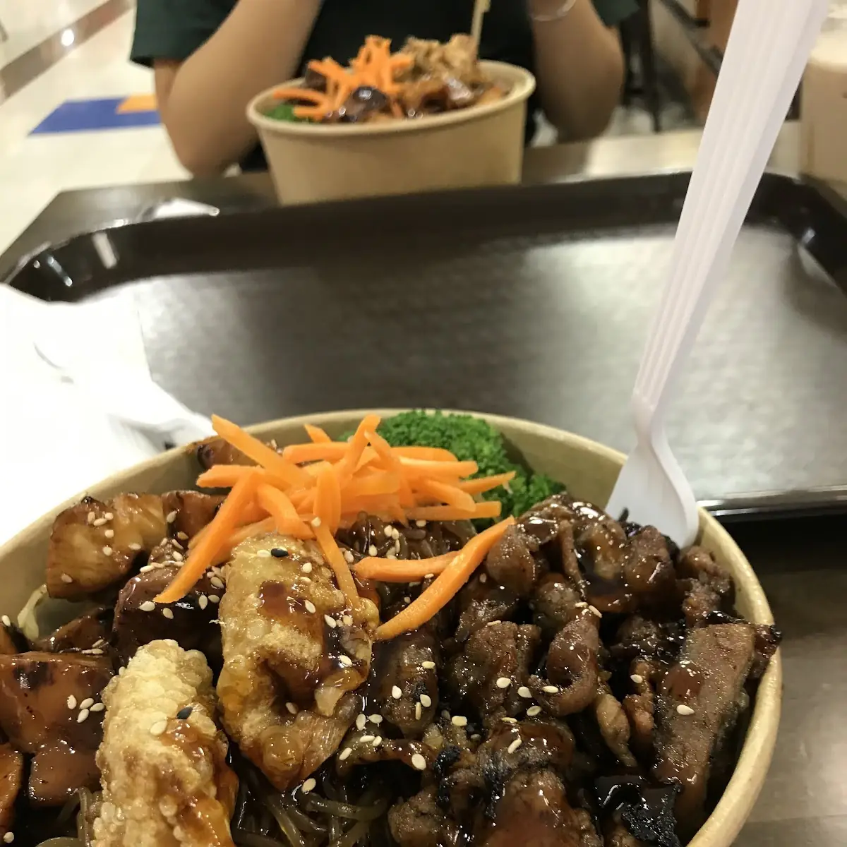 Chicken Steak Cup Bop