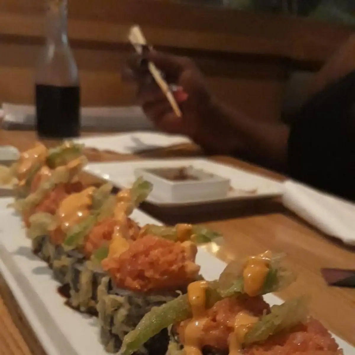 Spicy Salmon Rolls