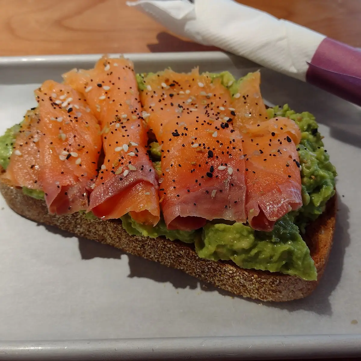 Everything Salmon Avocado Toast