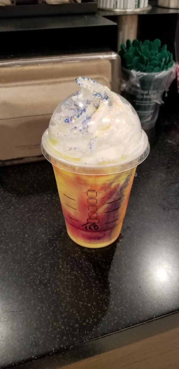Tie Dye Frappuccino