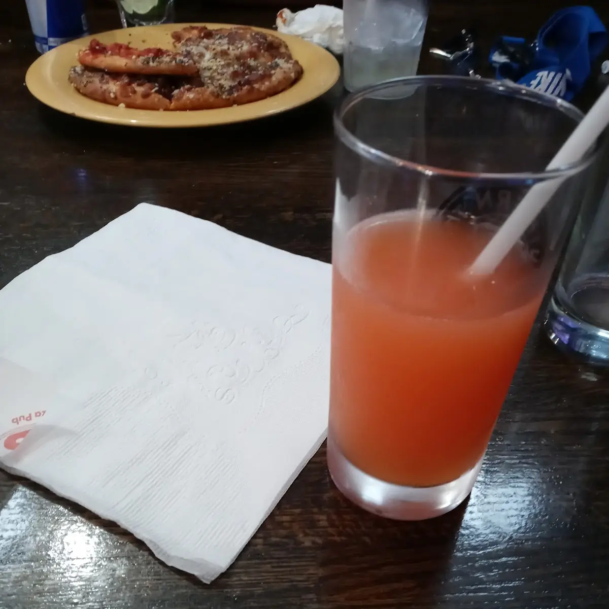 Tequila Sunrise with Way Too Much Gerenide