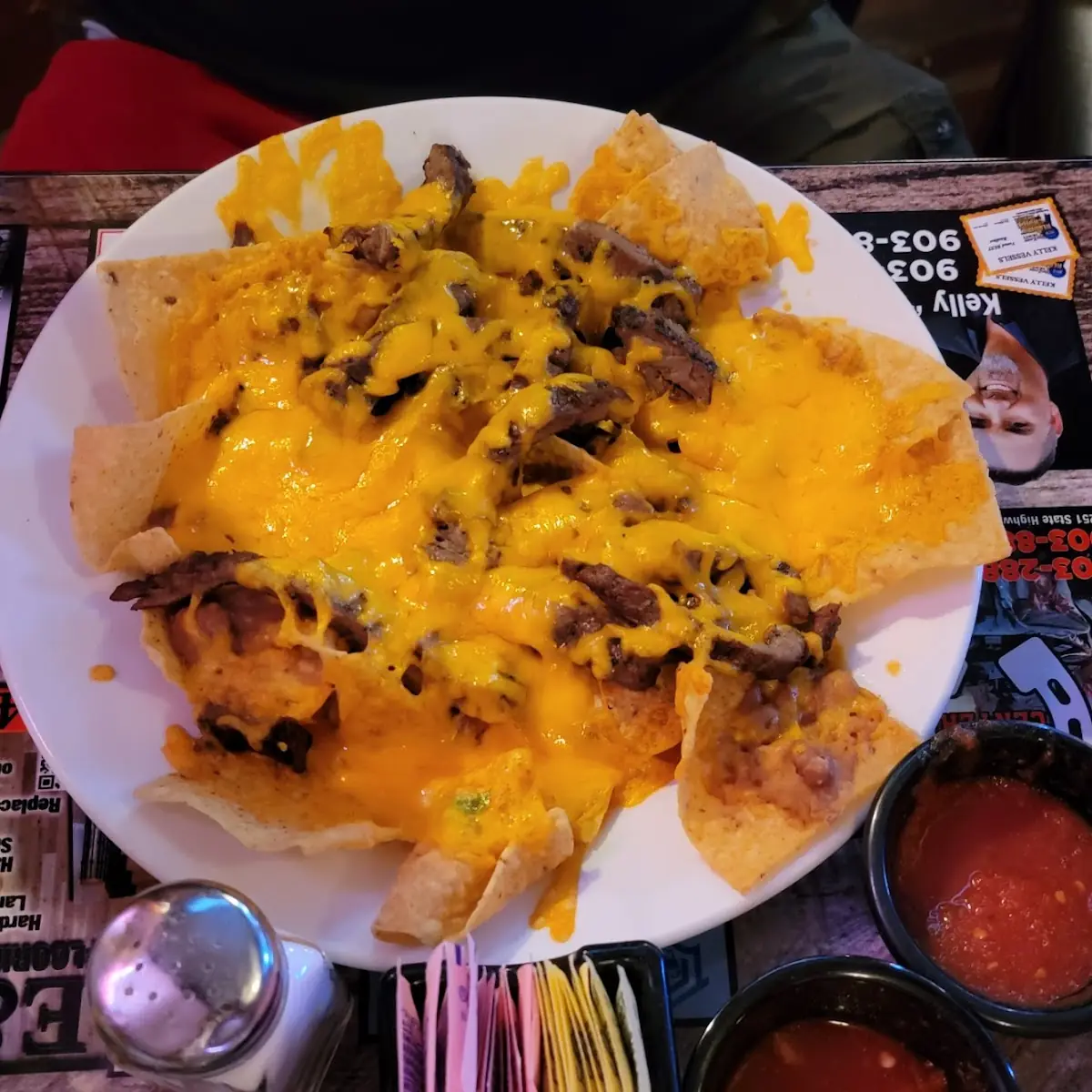 Bean & Cheese Nachos