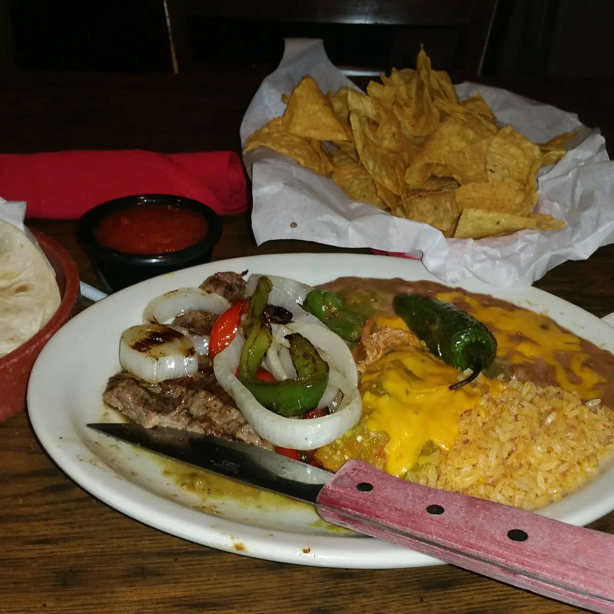 Trio Fajitas