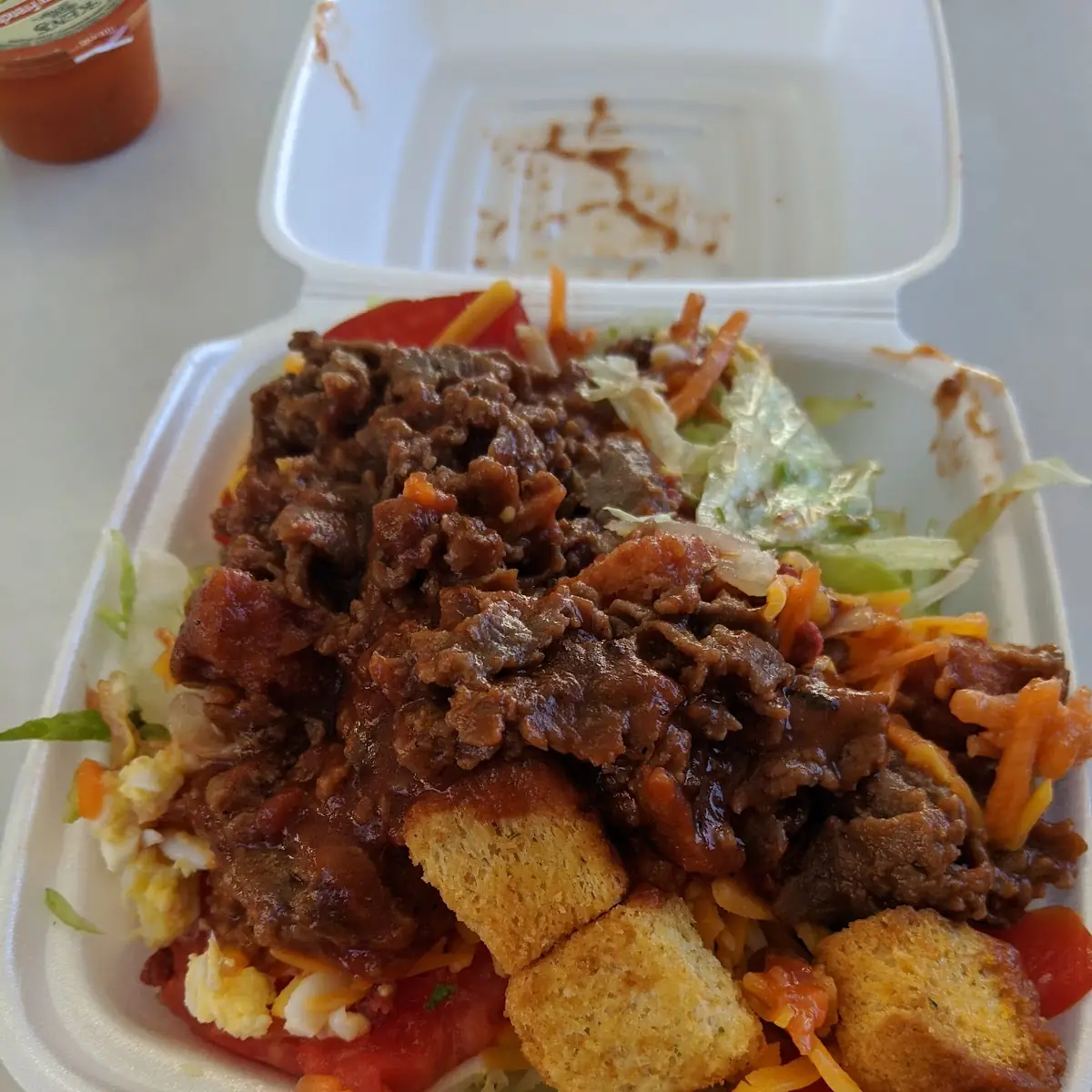 Cheese Steak Salaft