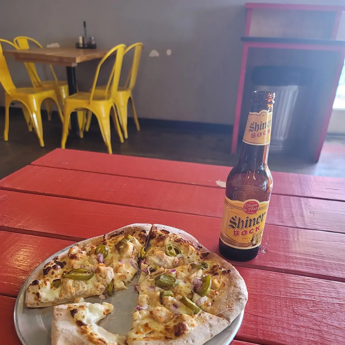 Texas White Pizza