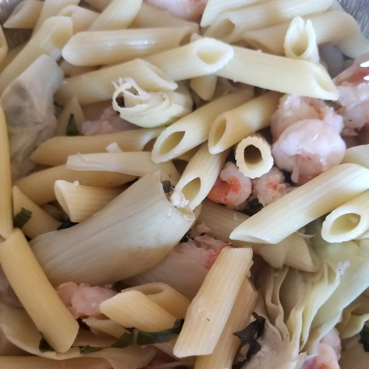Tuscan Shrimp Pasta