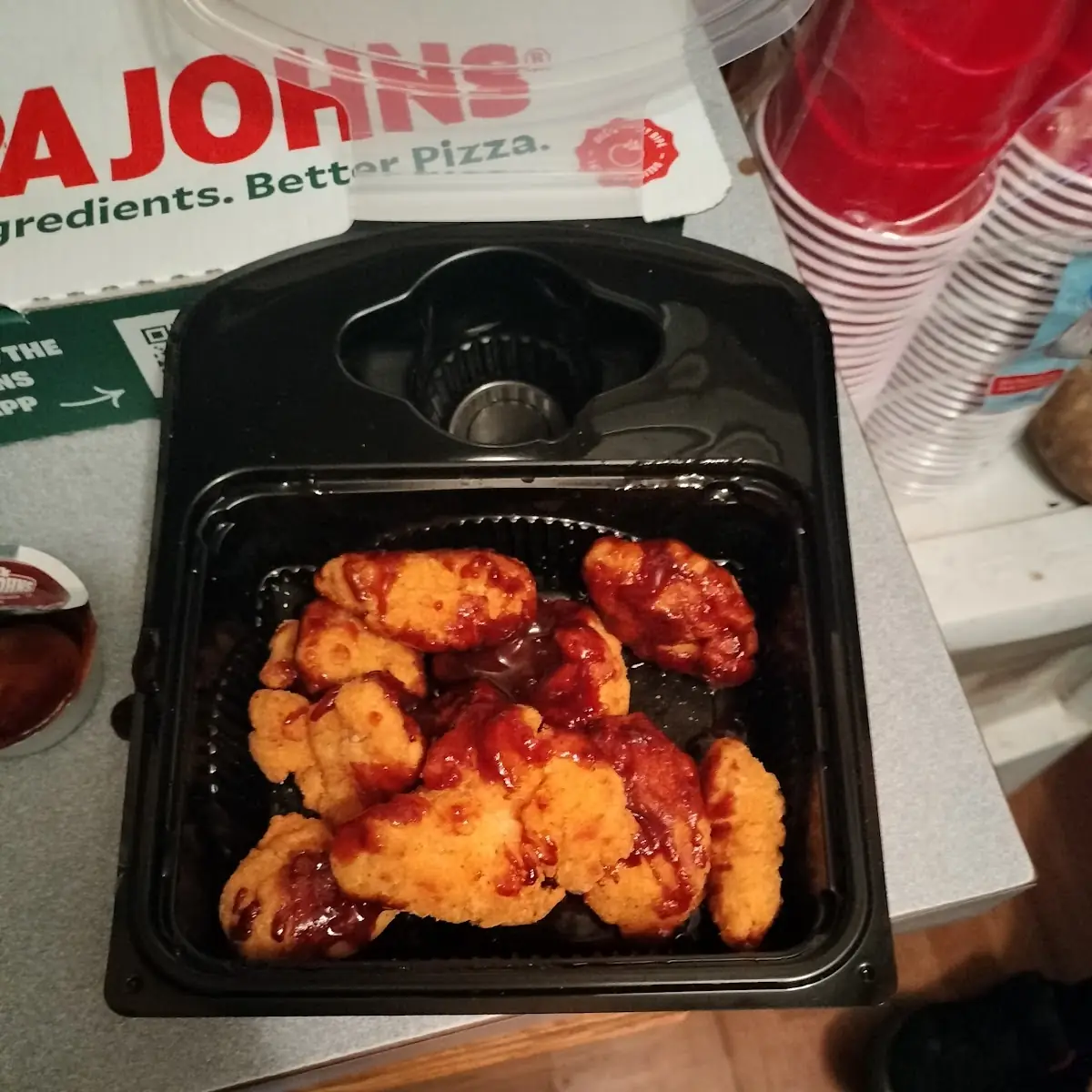 BBQ Chicken Poppers