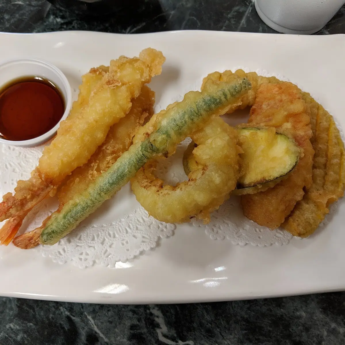 Tempura Shrimp and Vegetables
