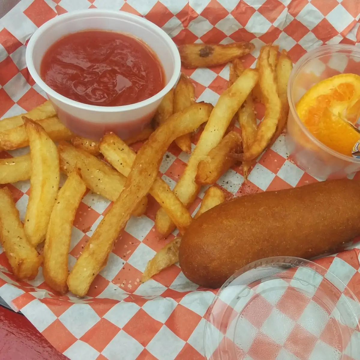 Corn Dog Kids Meal