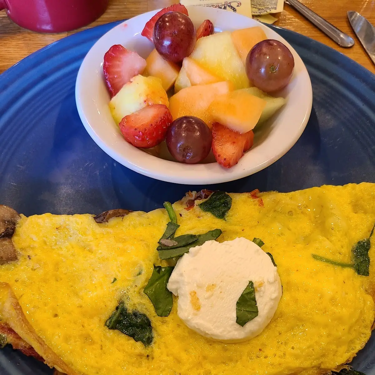 Goat Cheese Omelette