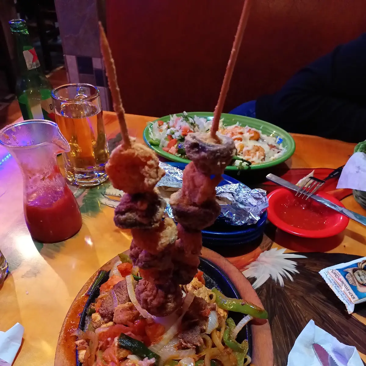 Chicken and Shrimp Parrillada Mixta