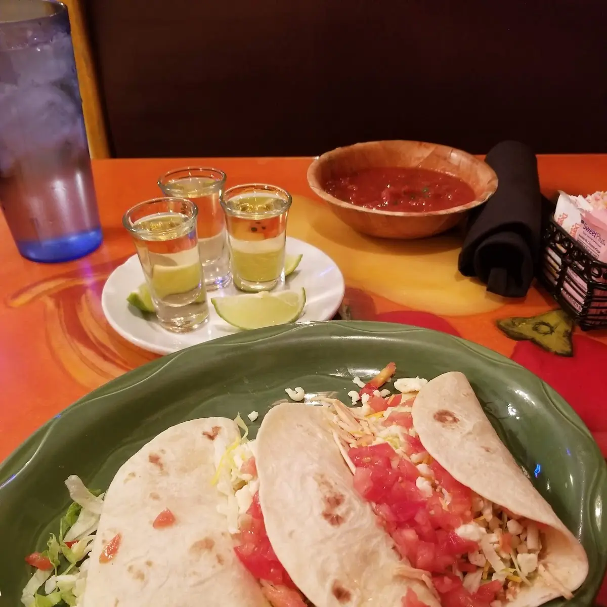 Chicken Soft Tacos