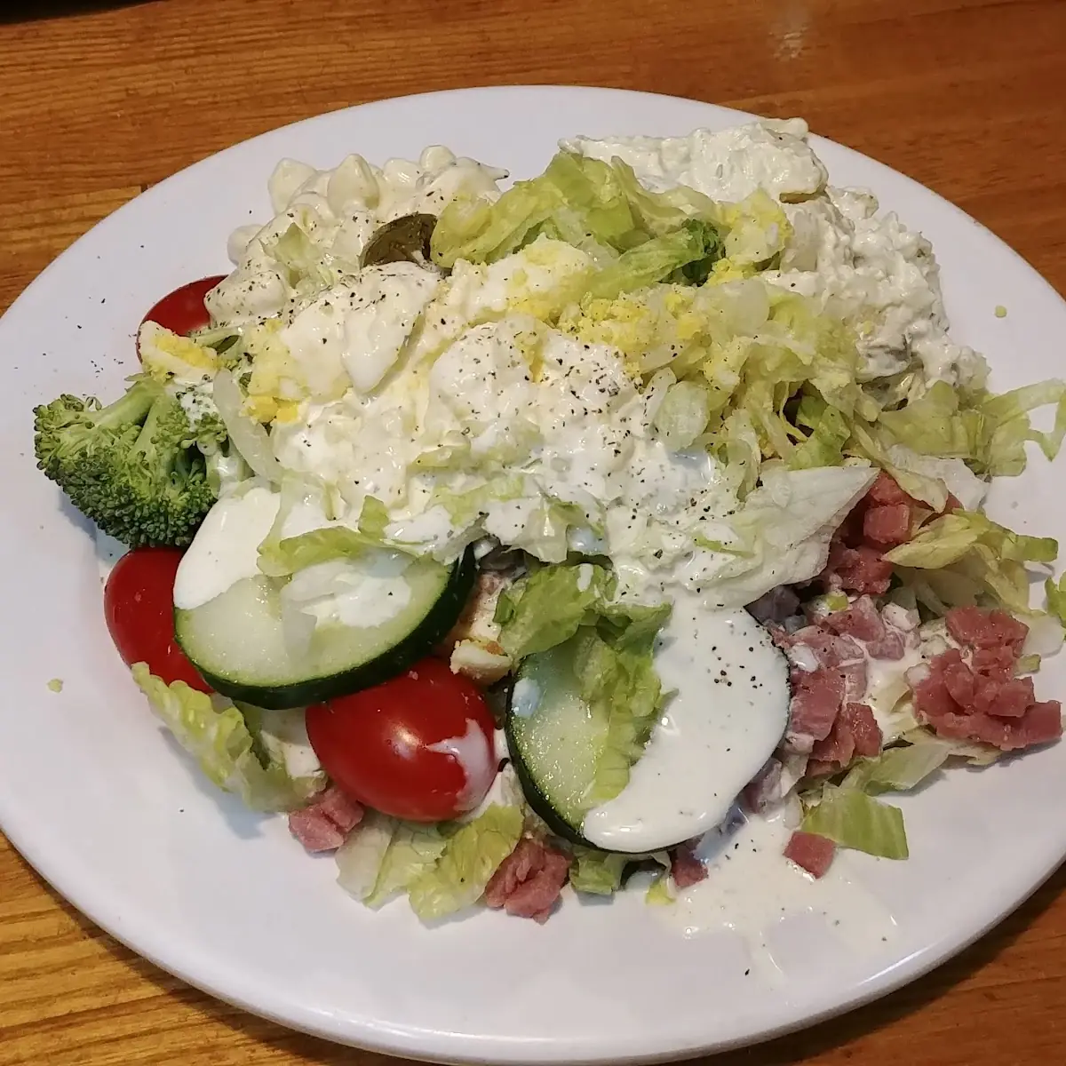Salad Bar Plate