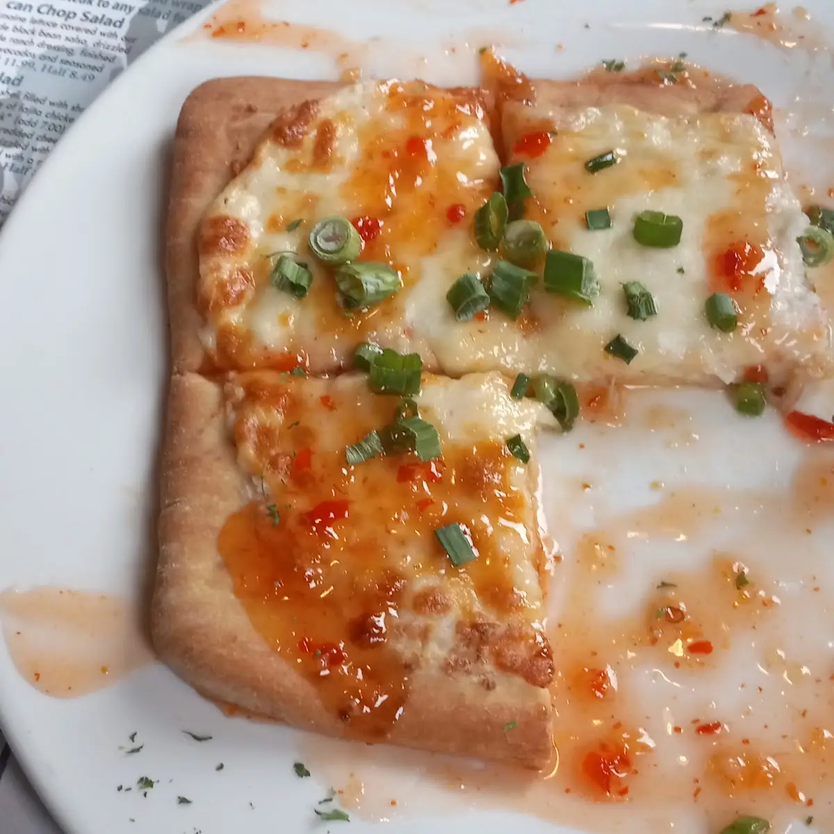Crab Rangoon Flatbread