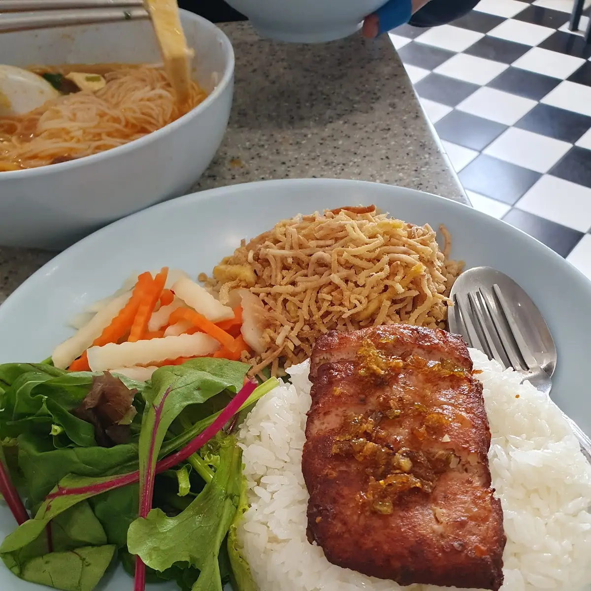 Com Bi Nem Nuong